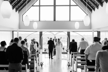 Wedding ceremony by Dr. Gerrit Rademeyer in Cape St Francis