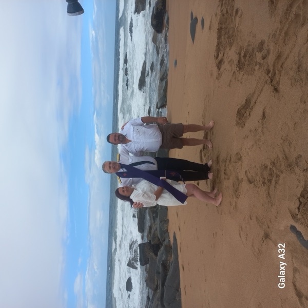 Wedding ceremony by Dr. Gerrit Rademeyer in Cape St Francis