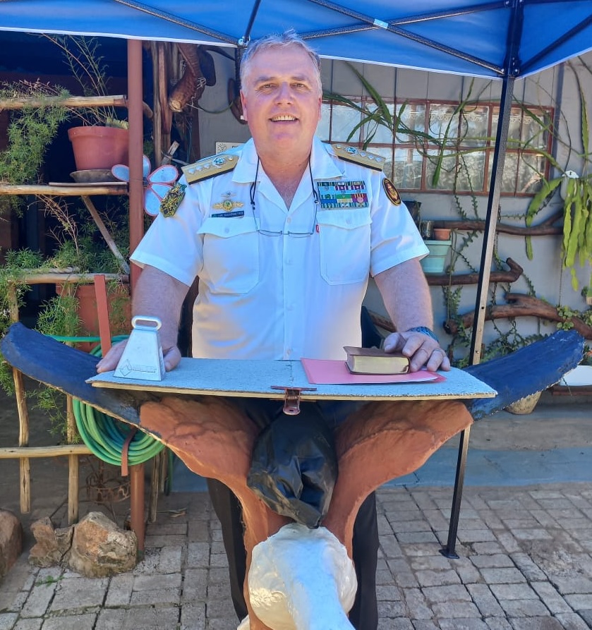 Wedding ceremony by Dr. Gerrit Rademeyer in Cape St Francis